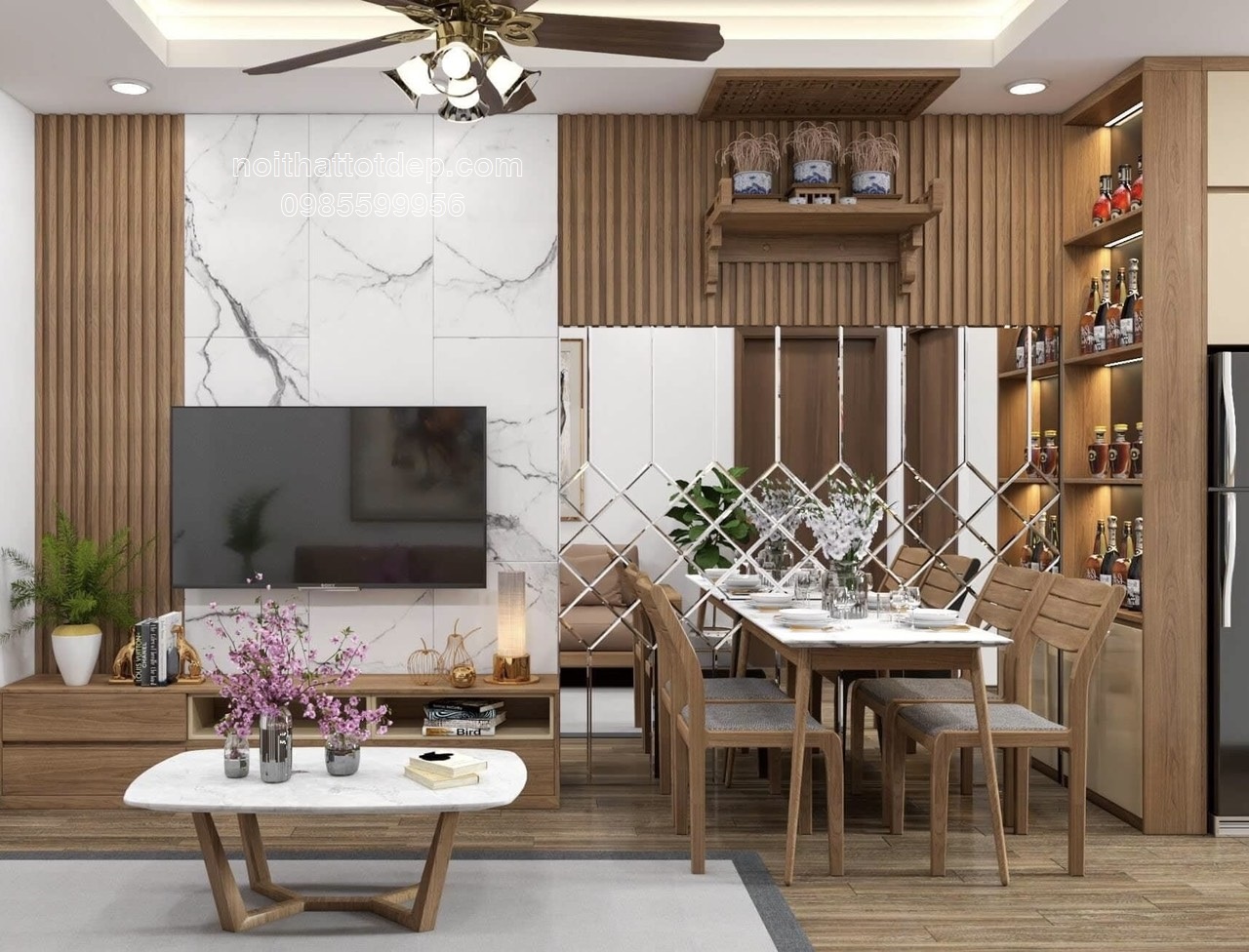 THIẾT KẾ THI CÔNG NỘI THẤT CĂN HỘ CHUNG CƯ TRỌN GÓI ( GÍA XƯỞNG TRỰC TIẾP )